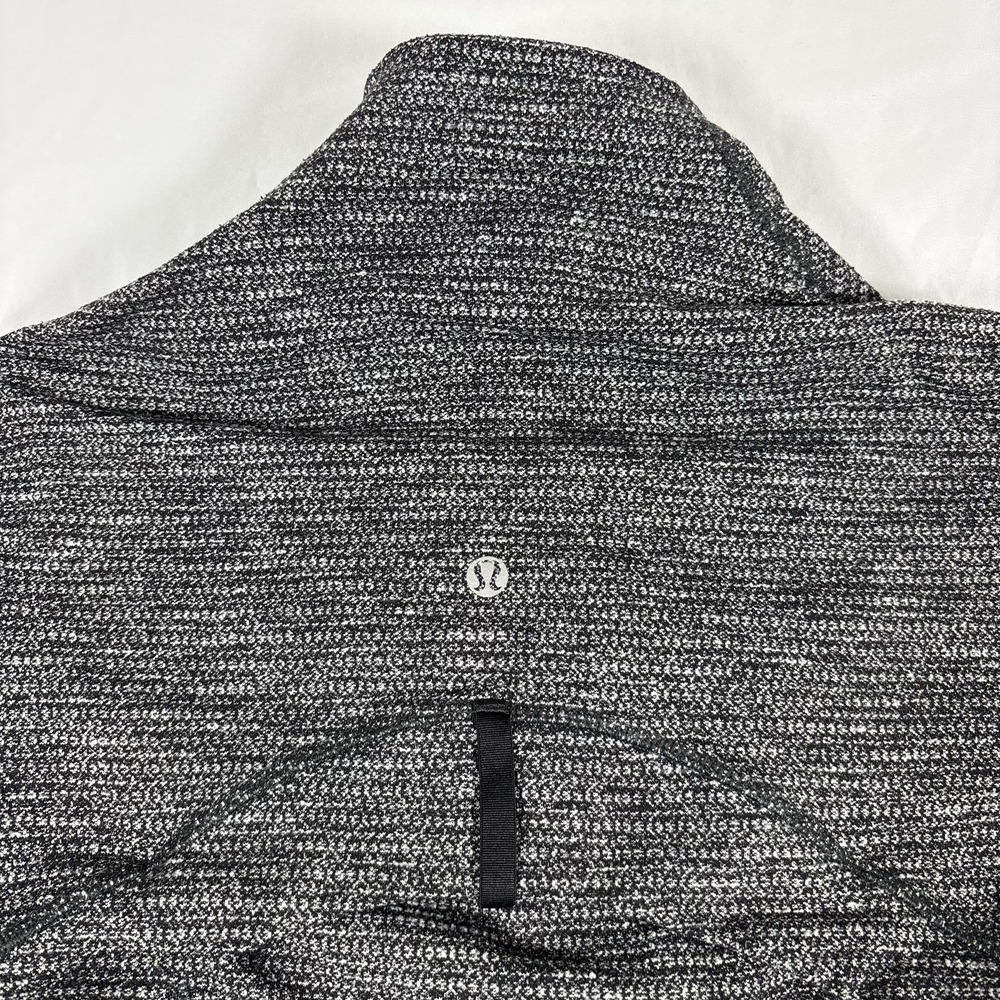 Lululemon Womens Define Jacket Luon Heathered Black Sz 6 Zip Pockets Full Length - Picture 7 of 11